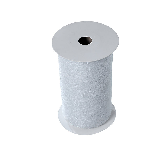 CR238FR Listón Winter Frost 15 Cm. x 9 Mts.