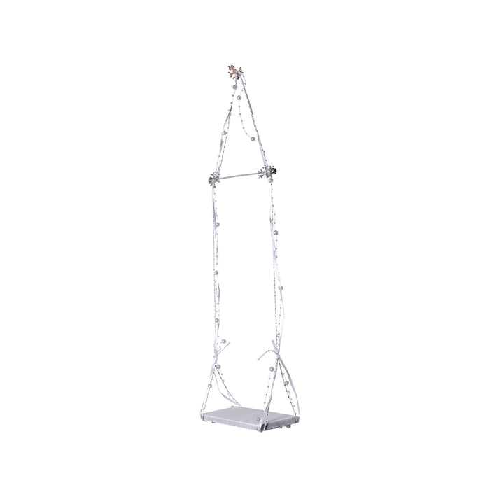 CX2381B Columpio Blanco 18x7x54 Cm.