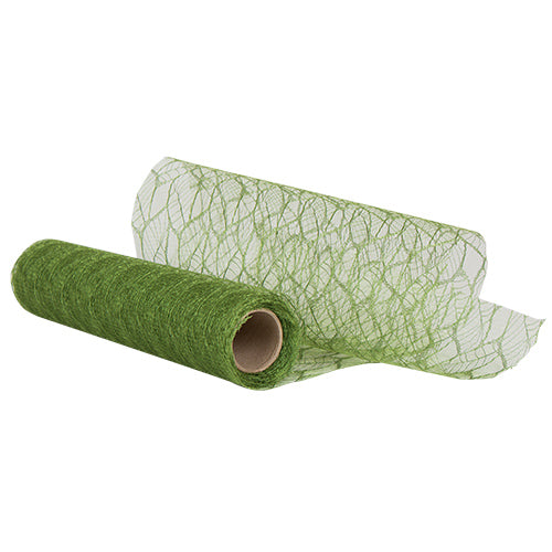 KOEL13V Malla Encaje Hojas Verde 6 Yds.