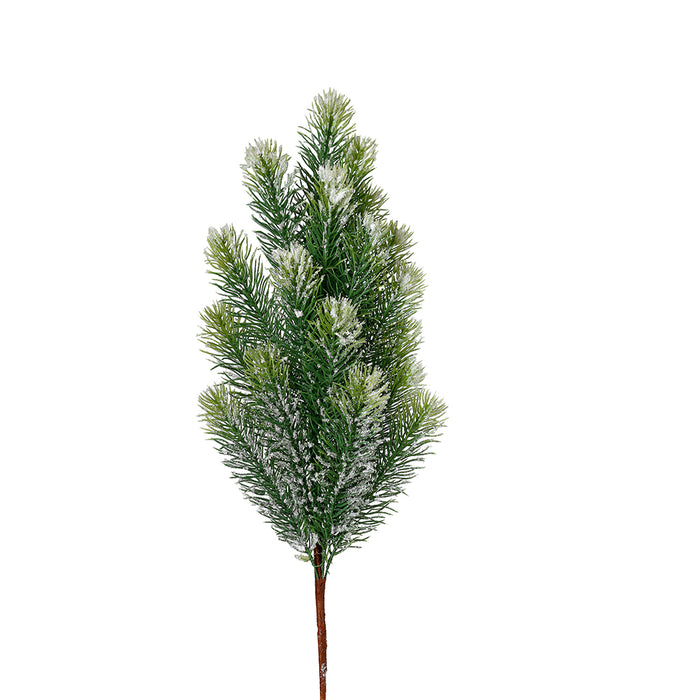 RJL303VN Rama De Pino Verde Nevado 60 cm.