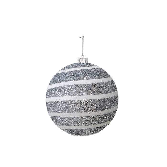 RJL334PG Esfera Aros Plata 20 Cm.