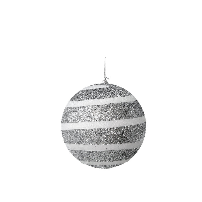 RJL334PM Esfera Aros Plata 15 Cm.