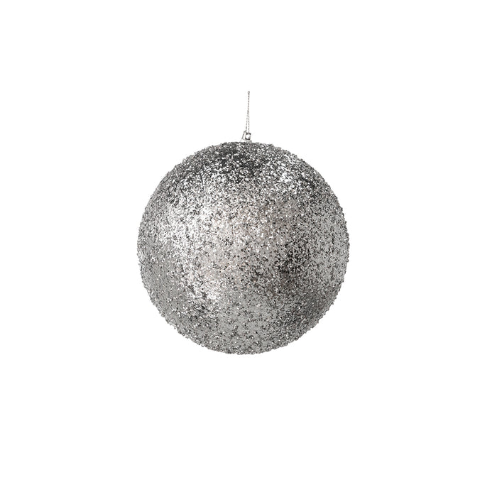 RJL342PC Esfera Frost Plata 15 Cm.