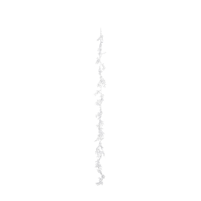 RJL360B Guirnalda Hojitas Blancas 180 Cm.