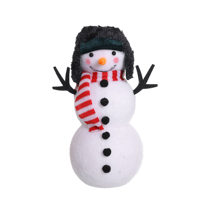 RJL375N Snowman Gorro Negro 30 Cm.