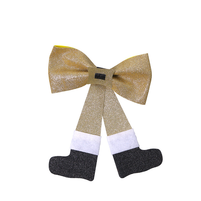 RJL393O Moño Duende Oro 30 CM.