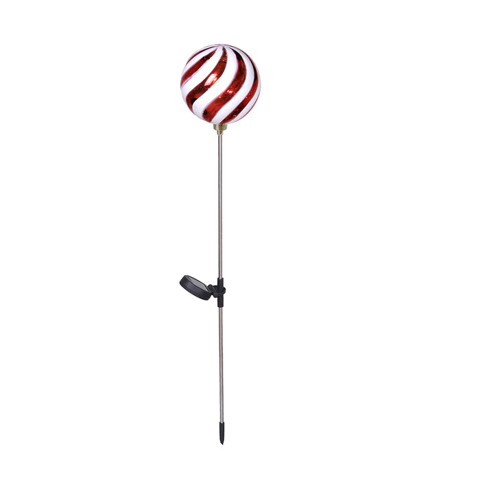 RJL405 Esfera Decorativa Solar Caramelo 80 Cm.