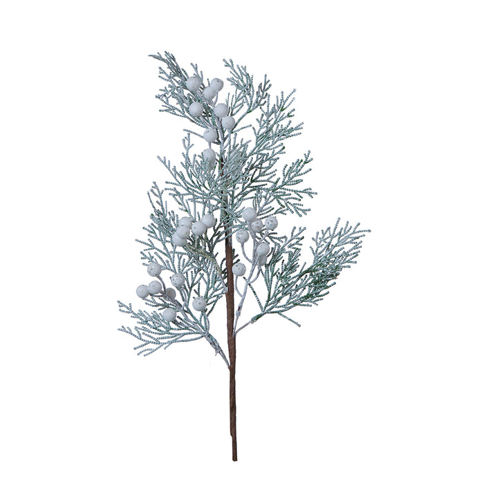 XH2325 Rama De Pino Winter Frost 55 Cm.