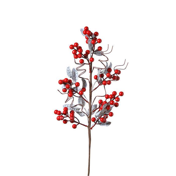 XH2327R Rama Summer Berries Rojos 62 Cm.