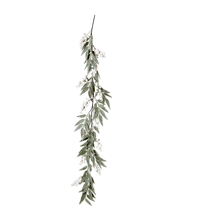 XH2328 Guirnalda De Pino Winter Frost 133 Cm.