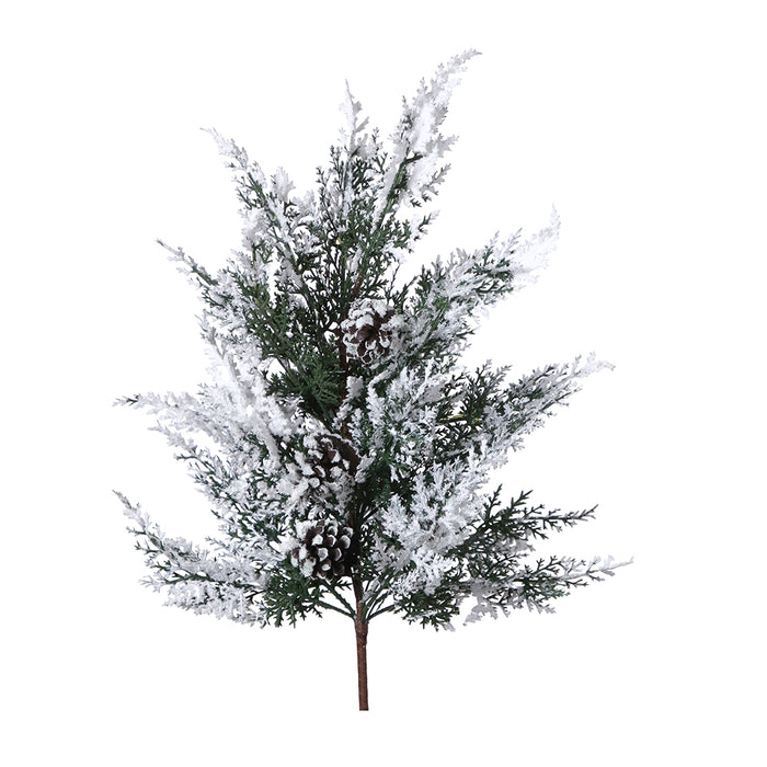 XH2340G Rama De Pino Summer Frost Grande 65 Cm.