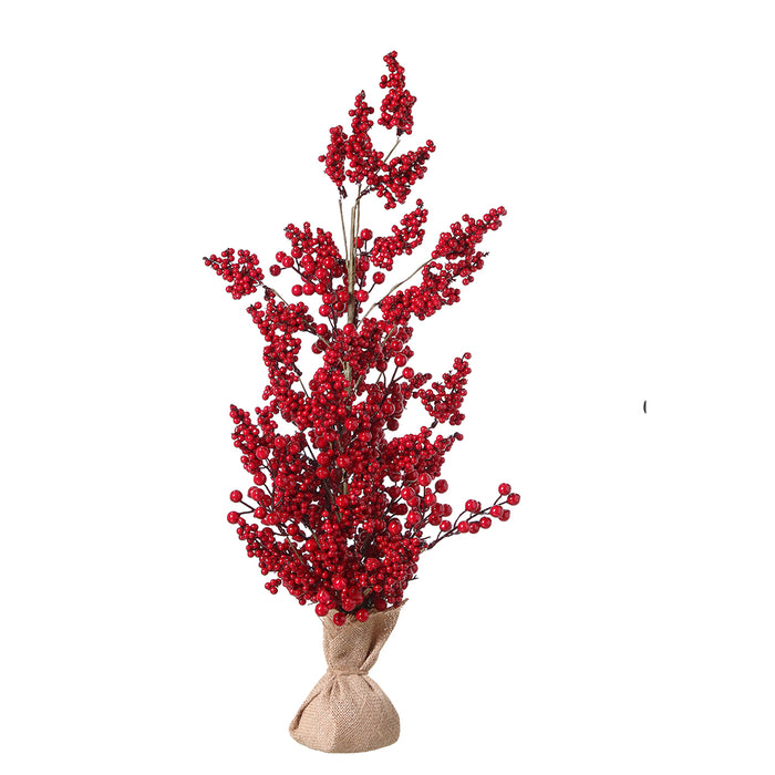 YS2357G Pino Berries Grande 67 Cm.