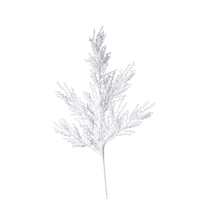 YS2396B Rama Follaje Pino Blanco 70 Cm.