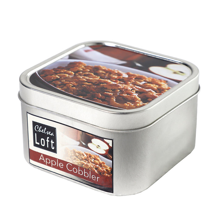 AR400AAS Vela Aluminio Apple Cobbler 400 Gr. Pabilo Algodón.