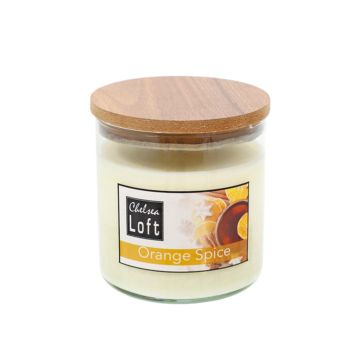 AR400OS Vela Orange Spice 400 Gr. Pabilo Algodón.