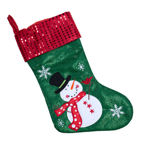 CG904B Bota Snowman Sparkle 40 cm.
