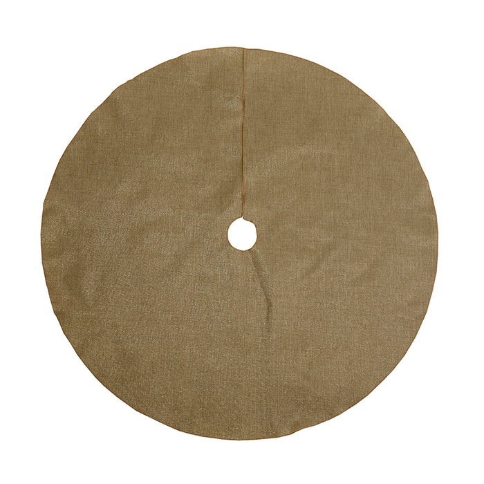 CR4040PPO Pie De Pino Diseño Lino Metálico Oro 120 Cm.