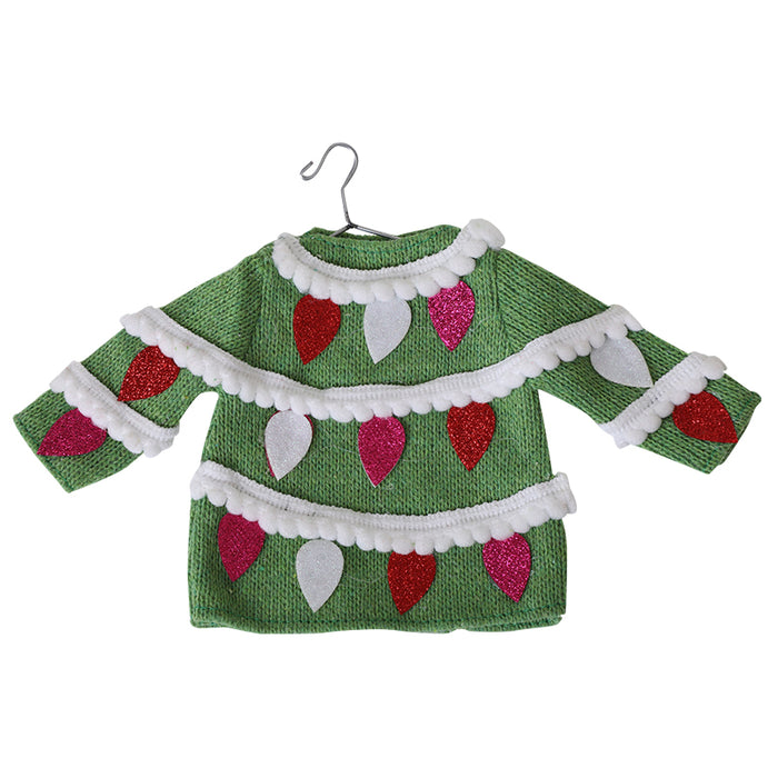 CX2030F Ornamento Sweater Foquitos 17 Cm.
