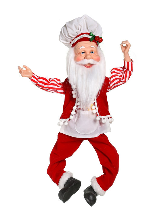CX22102S Santa Chef Chaleco 45 Cm.