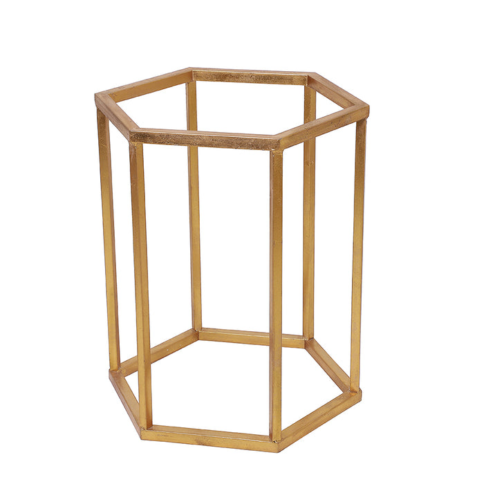 FT035O-3 Base Hexagonal Oro. (L)50.5X(P)58X(A)68.5 Cm.