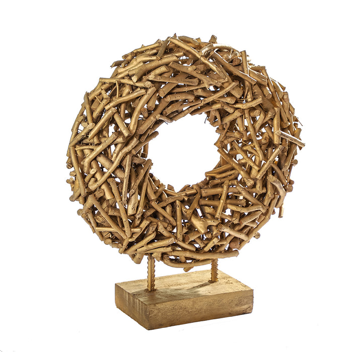 FUW68-1 Escultura Corona Mediana 47 cm.