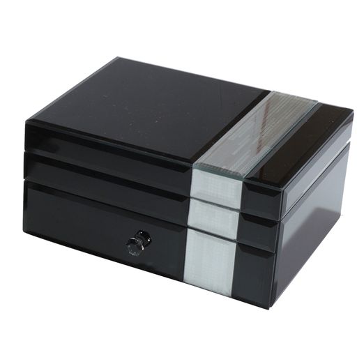 HM95411 Joyero Broadway 2 Niveles 22(P)X17(L)X10.5(A) Cm.