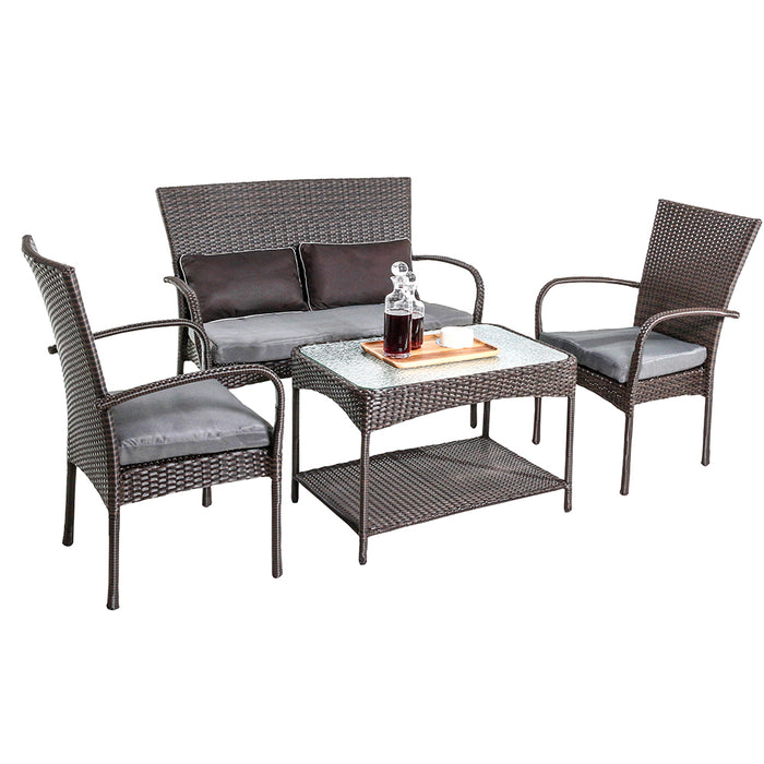 HU3495 Sala Jardin Zanzibar Set 4 Piezas