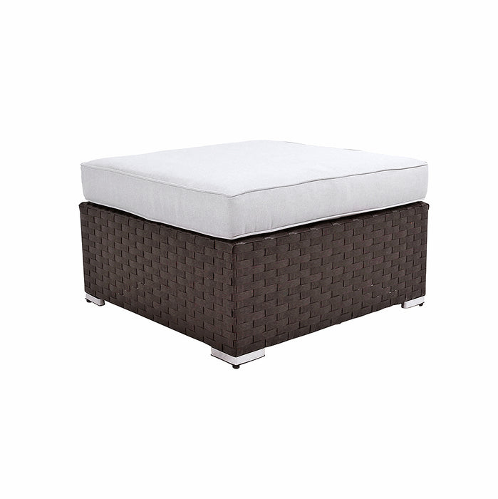 KA25OC Ottoman/Mesa Kauna Oa Café Espresso 75x75x32 Cm.