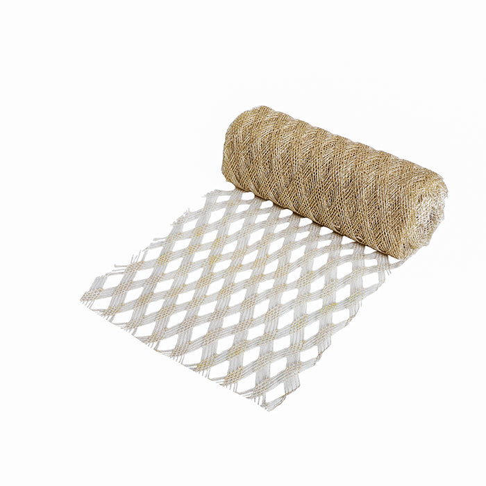 KO2551CH Malla Trenzada Champaña 30 Cm.x9 Mts.