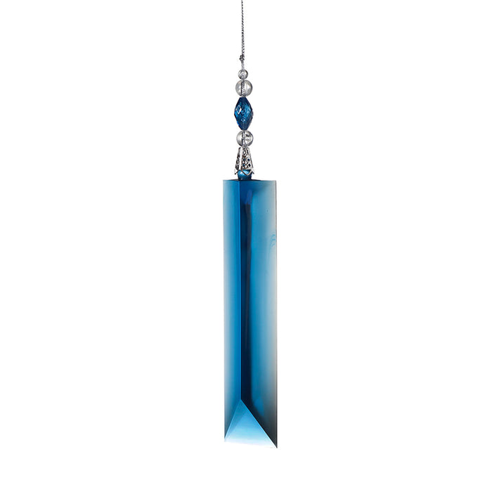 KWL172A Ornamento Prisma Azul 22 Cm.