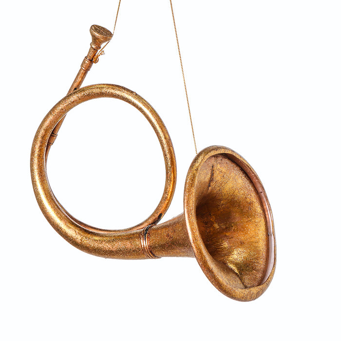 KWL380 Trompeta Francesa Hoja De Oro 35 cm.
