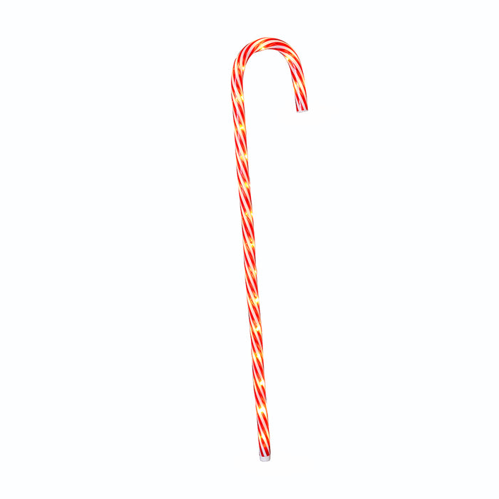 KWL771BR Caramelo Estriado Blanco/Rojo Led 77(D) Cm.