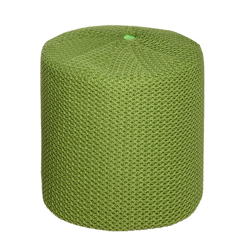 LE138VM Puff Tejido Sweater Verde Manzana Med. 42 cm.