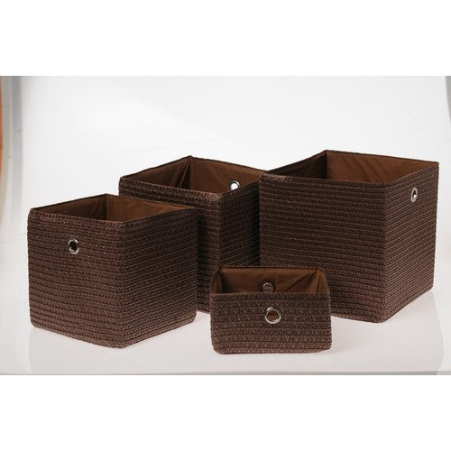 LX2-3BR Canasta Brown Grande 27x28x27 cms.