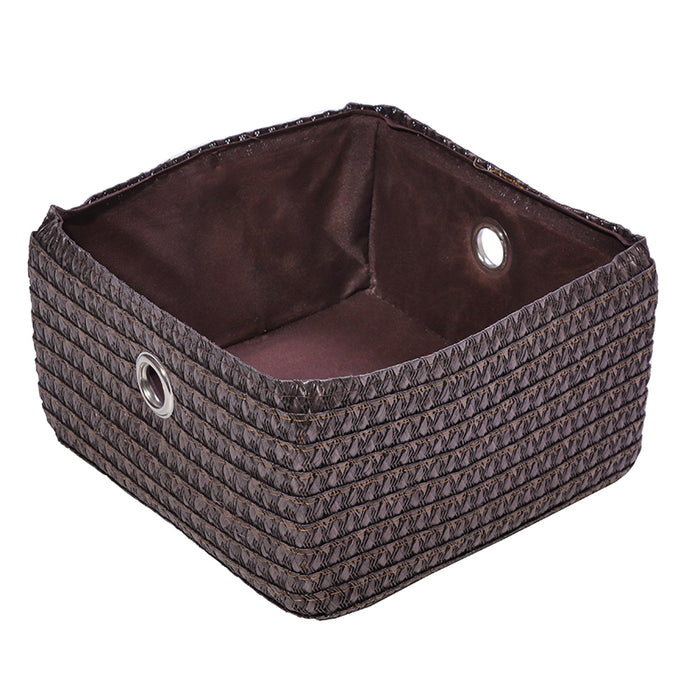 LX2-1DB Canasta Dark Brown Chica 21x23x11 cms.