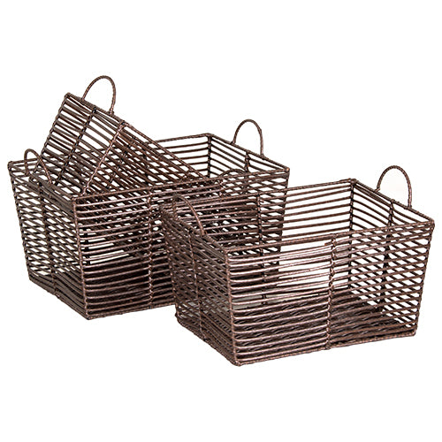 LX435M Canasta Despensa Loft Med. 36x26x20 cm.