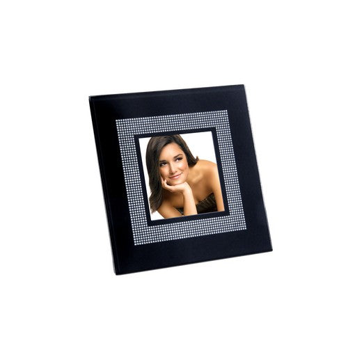 MEL25-1 Portarretrato Brigitte Foto:10cm x 10cm. Marco 18cm x 18cm