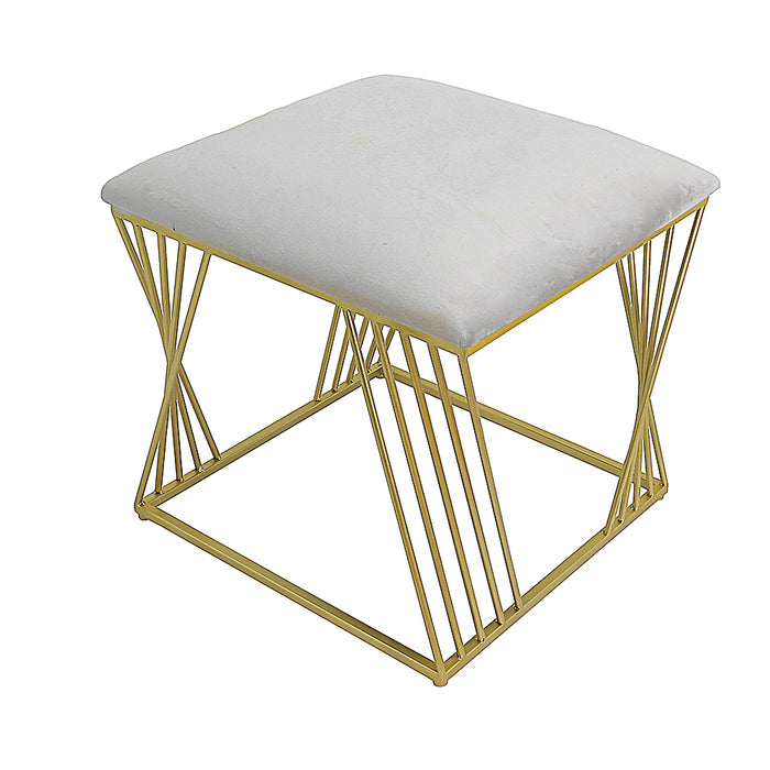 MGA6601 Taburete Khalifa Beige 46(L)X46(P)X46.5(A)Cm