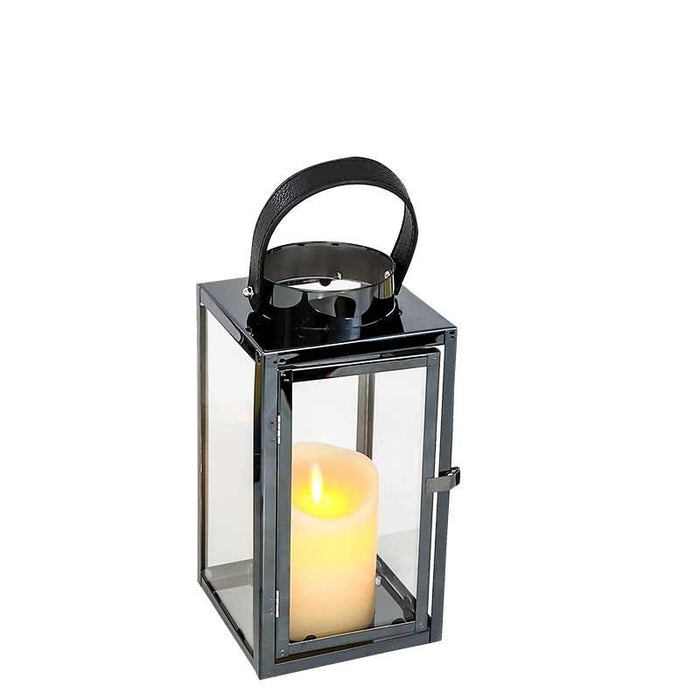 MW6210NC Farol Boston Negro Humo Chico 12(P)X12(L)X24(A) Cm.