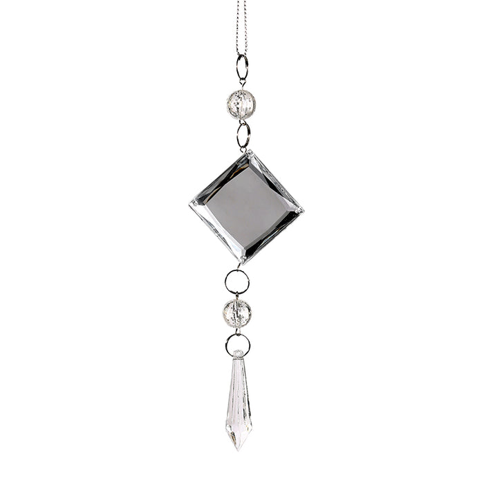 RH1239 Ornamento Arete Prisma Cuadrado 18 Cm.