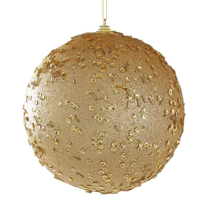 RJL1972 Esfera Oro Pedreria 15 Cm.