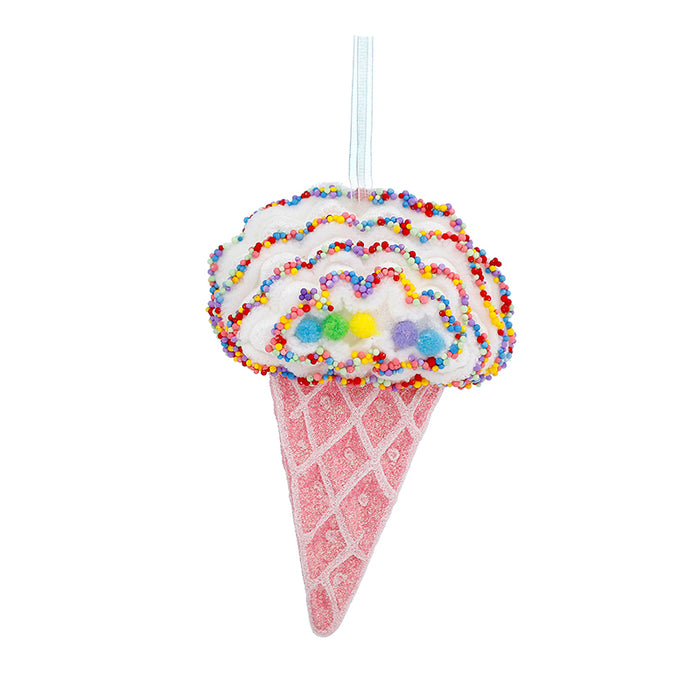 RJL282 Cono De Nieve Candy Rosa 19 Cm.