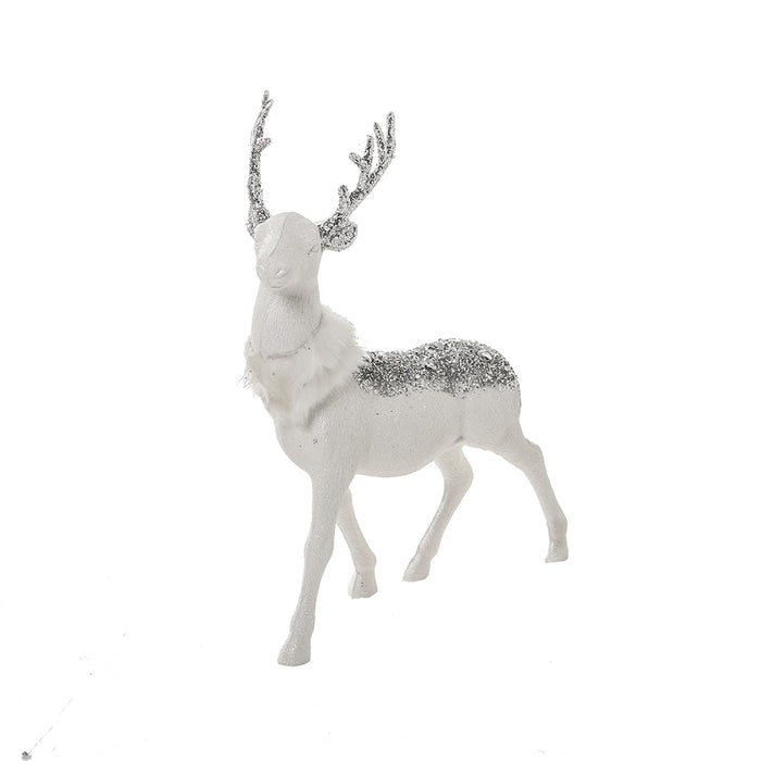 RJL933B Venado Pedreria Blanco 46 Cm.