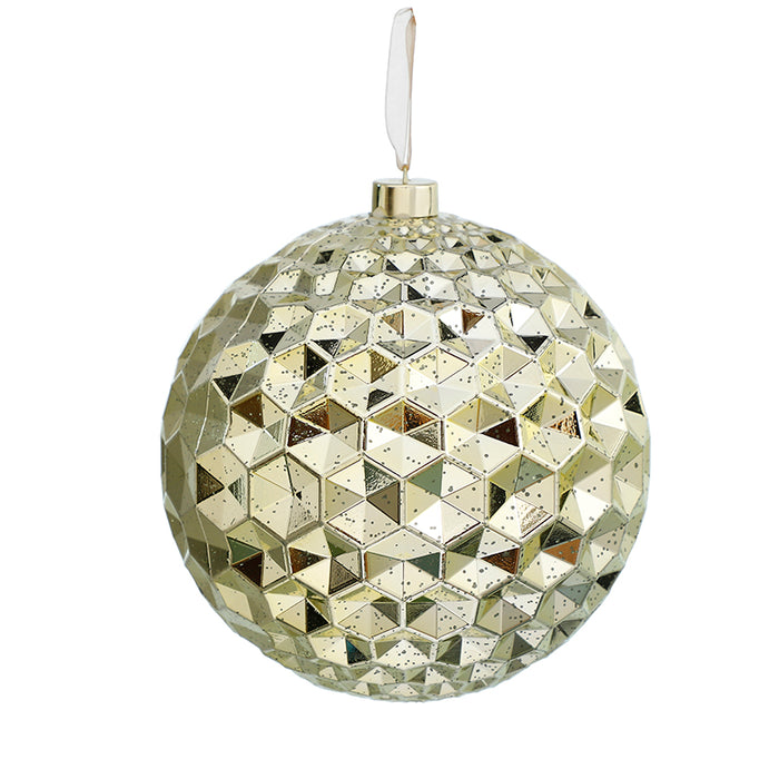 RJL959OO Esfera Honeycomb Oro 22 Cm.