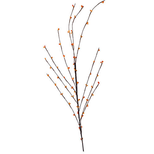 RJL975N Rama Botón Flor Naranja 65 cm.