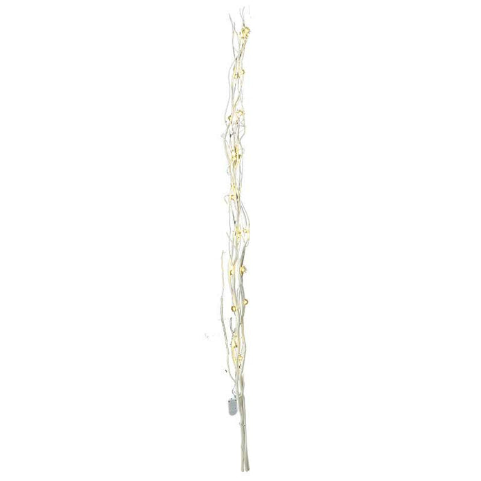 SHA2020 Arreglo De Ramas Blanco Con Luces Led 118 Cm.