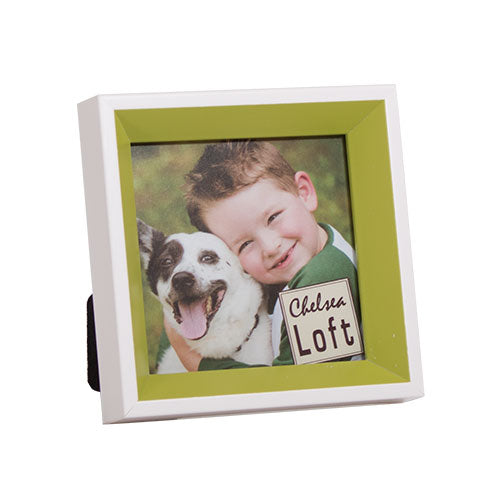 SO348G Portarretrato Kids 3D Green Foto:10 cmx10 cm. Marco 12.5 cmx 12.5cm