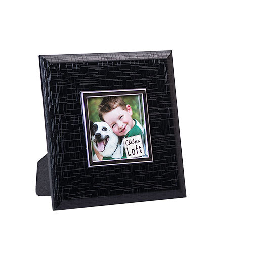 SO59244 Portarretrato Uptown Black Foto 10cm x 10cm Marco 22cm x 22 cm.