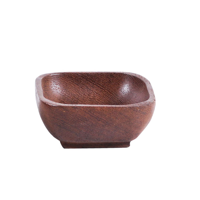 TL0022B Bowl Chico Madera Sólida 9(L)X9(P)X4(A) cm.