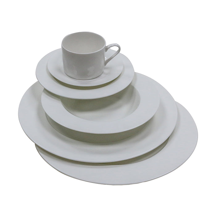 TSC21 All White Plato 6"